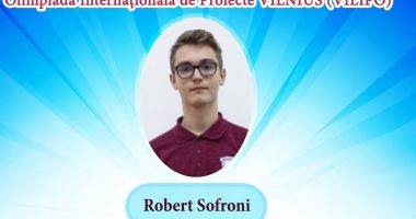 Stire din Cultură-Educație : Medalie de argint pentru un elev al Liceului Internațional de Informatică