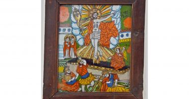 Stire din Cultură-Educație : Icoană din secolul al XIX-lea, cu Învierea Domnului, la Muzeul de Artă Populară