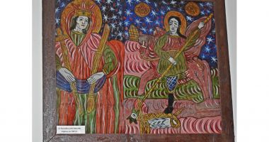 Stire din Cultură-Educație : Admiraţi icoana sfinţilor Paraschiva şi Gheorghe la Muzeul de Artă Populară!