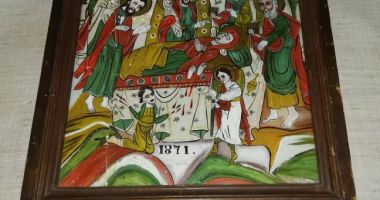 Stire din Cultură-Educație : Icoană din secolul XIX, cu Adormirea Maicii Domnului, la Muzeul de Artă Populară