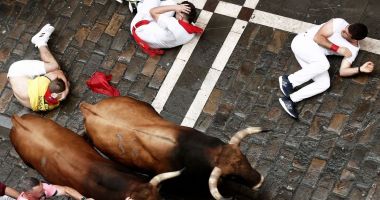 Festivalul de la Pamplona: Șase participanți răniți ușor - 2