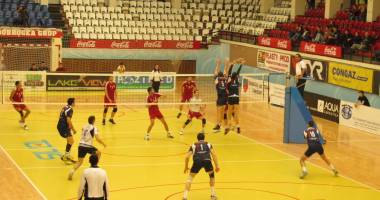 Volei: CVM Tomis a încheiat turul Diviziei cu o victorie - 3