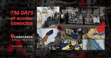 Stire din Social : Acţiune de protest a refugiaţilor din Ucraina, la Constanţa