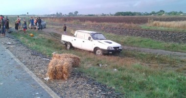 GRAV ACCIDENT RUTIER în apropiere de Mihai Viteazu. OPT VICTIME și TREI MAȘINI IMPLICATE! Galerie foto - 5
