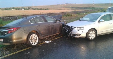 GRAV ACCIDENT RUTIER în apropiere de Mihai Viteazu. OPT VICTIME și TREI MAȘINI IMPLICATE! Galerie foto - 6