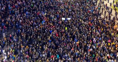 Protestele, în imagini. "Bunicii în război, părinții în Revoluție, acum e rândul nostru" - 3