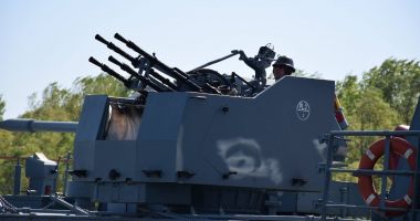 GALERIE FOTO / Exerciții militare pe Dunăre. Navele Flotilei Fluviale au exersat contracararea incursiunilor unor nave fluviale și a forțelor inamice - 2