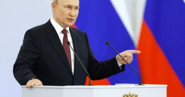 Stire din Actualitate : LIVETEXT. Putin, discurs important la un an de la începutul războiului: "Un joc murdar, un comportament cu două feţe"