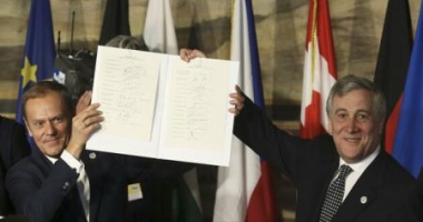 După 60 de ani, liderii UE își reînnoiesc la Roma angajamentul european