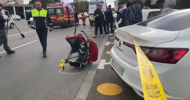 Stire din Eveniment : Şoferul care a spulberat o mamă pe trecere avea antecedente. Conducea haotic, cu permisul suspendat