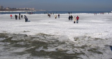 ISU Dobrogea atrage atenția amatorilor de plimbări de suprafețe de apă înghețate