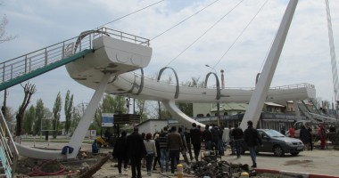 Când este gata pasarela pietonală de la Satul de Vacanță. GALERIE FOTO - 3