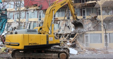 Scandal în Mamaia / Imagini de la demolarea hotelului Histria - 6