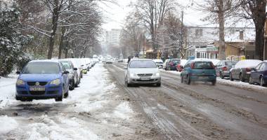 IMAGINI DE BASM / Prima ninsoare din această iarnă la Constanța - 11