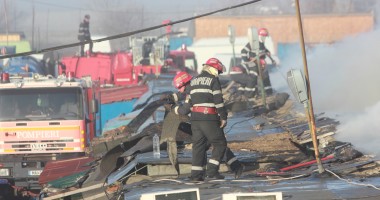 IMAGINI DE LA DEZASTRU / Incendiu VIOLENT la complexul Histria, de pe Variantă / VIDEO - 9