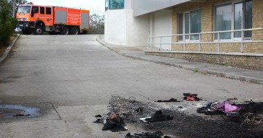 FOTO - INCENDIU în căminul studențesc din zona Pescărie! - UPDATE - 3