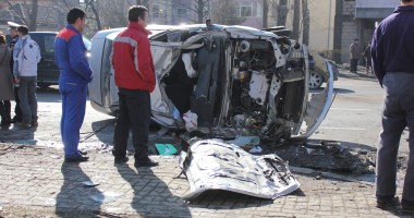IMAGINI SPECTACULOASE de la accidentul grav de pe Soveja - 3