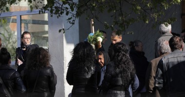 JALE MARE la înmormântarea lui Ionuț Alexandru Miu. GALERIE FOTO - 6