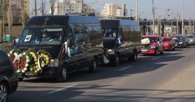 JALE MARE la înmormântarea lui Ionuț Alexandru Miu. GALERIE FOTO - 7