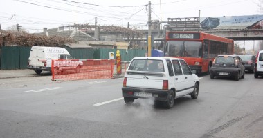 De ce se circulă cu dificultate pe bulevardul IC Brătianu (GALERIE FOTO) - 3