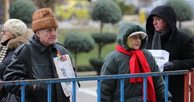 Imagini de la protestul din fața Prefecturii din Constanța - 3