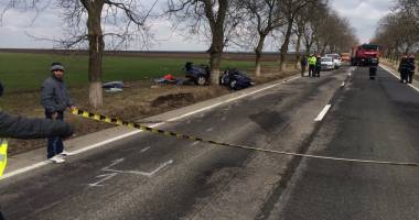 IMAGINI ȘOCANTE! Accident rutier GRAV spre Negru Vodă / S-A IZBIT CU MAȘINA ÎN COPAC! UPDATE - 5