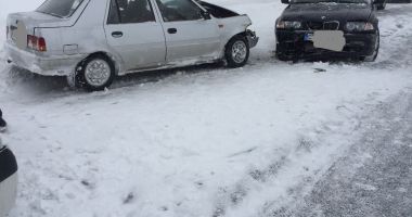 COLIZIUNE FRONTALĂ! Accident rutier în județul Constanța - 2