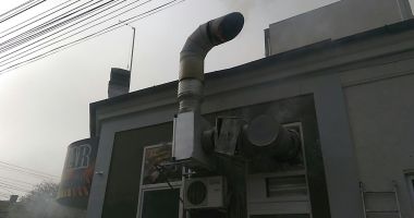 Galerie foto / FAST FOOD-ul "PUI PE JAR", DIN CONSTANȚA, CUPRINS DE FOC - 2