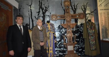 Galerie foto. Veteranul atlet Traian Petcu a donat o troiță Muzeului Militar Național "Regele Ferdinand l" - 5