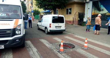 GALERIE FOTO / ACCIDENT RUTIER LA CONSTANȚA! Pieton lovit chiar pe trecere