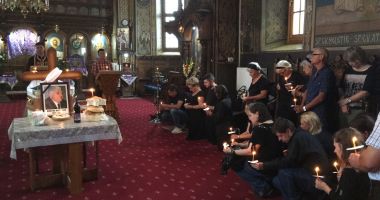 GALERIE FOTO. Dumitru Mihăilescu, condus pe ultimul drum. Cortegiul funerar s-a oprit și la Stadionul Farul - 2