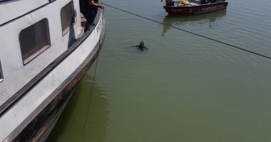 Galerie foto. Marinarul român, dispărut în apele Canalului Dunăre-Marea Neagră, DECLARAT DECEDAT - 2