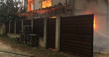 FOTO. Incendiu puternic, în această dimineață, în județul Constanța - 2