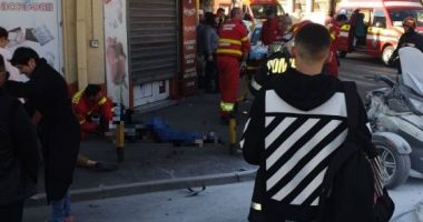 IMAGINI GREU DE PRIVIT! Accident urmat de incendiu, la Constanța. TREI VICTIME - 3