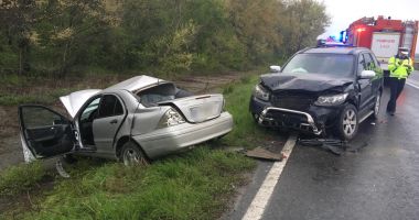 Foto. Grav accident rutier în județul Constanța! Două victime - 4