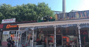 Pompierii, intervenție în Tomis Nord. Acțiune rapidă!