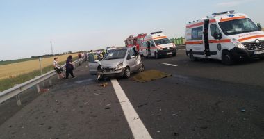 Galerie foto. Accident rutier GRAV pe A2. Un mort și mai mulți răniți! - UPDATE - 4