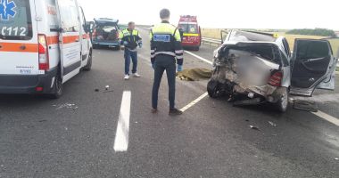 Galerie foto. Accident rutier GRAV pe A2. Un mort și mai mulți răniți! - UPDATE - 3