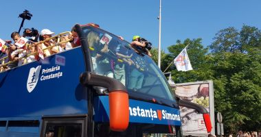LIVE TEXT/ Simona Halep, printre constănțeni, cu trofeul de la Wimbledon. "Sunt foarte emoționată să văd atâta lume" - 9