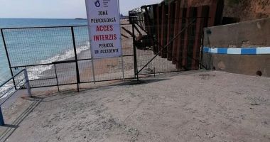 Atenție, zonă periculoasă! Ce trebuie să știți dacă mergeți pe faleza de la Costinești - 3
