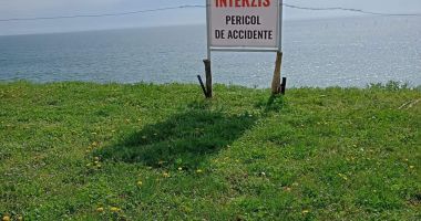 Atenție, zonă periculoasă! Ce trebuie să știți dacă mergeți pe faleza de la Costinești - 2