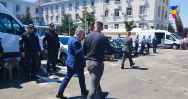 Galerie foto. Ministrul Afacerilor Interne Lucian Bode, prezent la IPJ Constanța - UPDATE - 3
