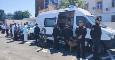 Galerie foto. Ministrul Afacerilor Interne Lucian Bode, prezent la IPJ Constanța - UPDATE - 4