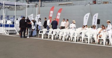 FOTOREPORTAJ. ZIUA MARINEI LA CONSTANŢA. Desfășurare de forţe, acum, la marea festivitate - 4