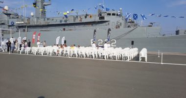 FOTOREPORTAJ. ZIUA MARINEI LA CONSTANŢA. Desfășurare de forţe, acum, la marea festivitate - 6