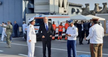 FOTOREPORTAJ. ZIUA MARINEI LA CONSTANŢA. Desfășurare de forţe, acum, la marea festivitate - 7