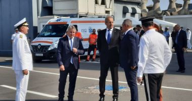 FOTOREPORTAJ. ZIUA MARINEI LA CONSTANŢA. Desfășurare de forţe, acum, la marea festivitate - 21