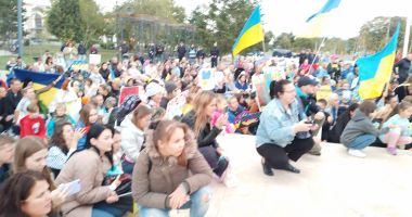 FOTO / PROTEST DE AMPLOARE LA CONSTANȚA, împotriva crimelor de război! Ucrainenii vor pace, vor să se reîntoarcă acasă! - 5