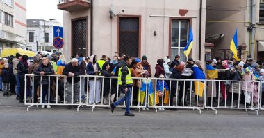 GALERIE FOTO. PROTEST DE AMPLOARE LA CONSTANŢA: "Rusia comite crime, violează femei și copii, ucide oameni nevinovați" - 2