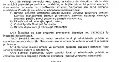 Vergil Chiţac l-a responsabilizat mai mult pe viceprimarul Ionuţ Rusu. Iată ce s-a întâmplat! - 2